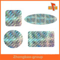 Guangzhou-Hersteller Flexo-Druck mattes Finish Hologramm benutzerdefinierte Kleber cd dvd Etikett Aufkleber